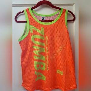 Zumba wear jersey style tank top